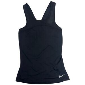 Nike Pro HyperCool Women's Black Compression Tank Top Small Athletic Small